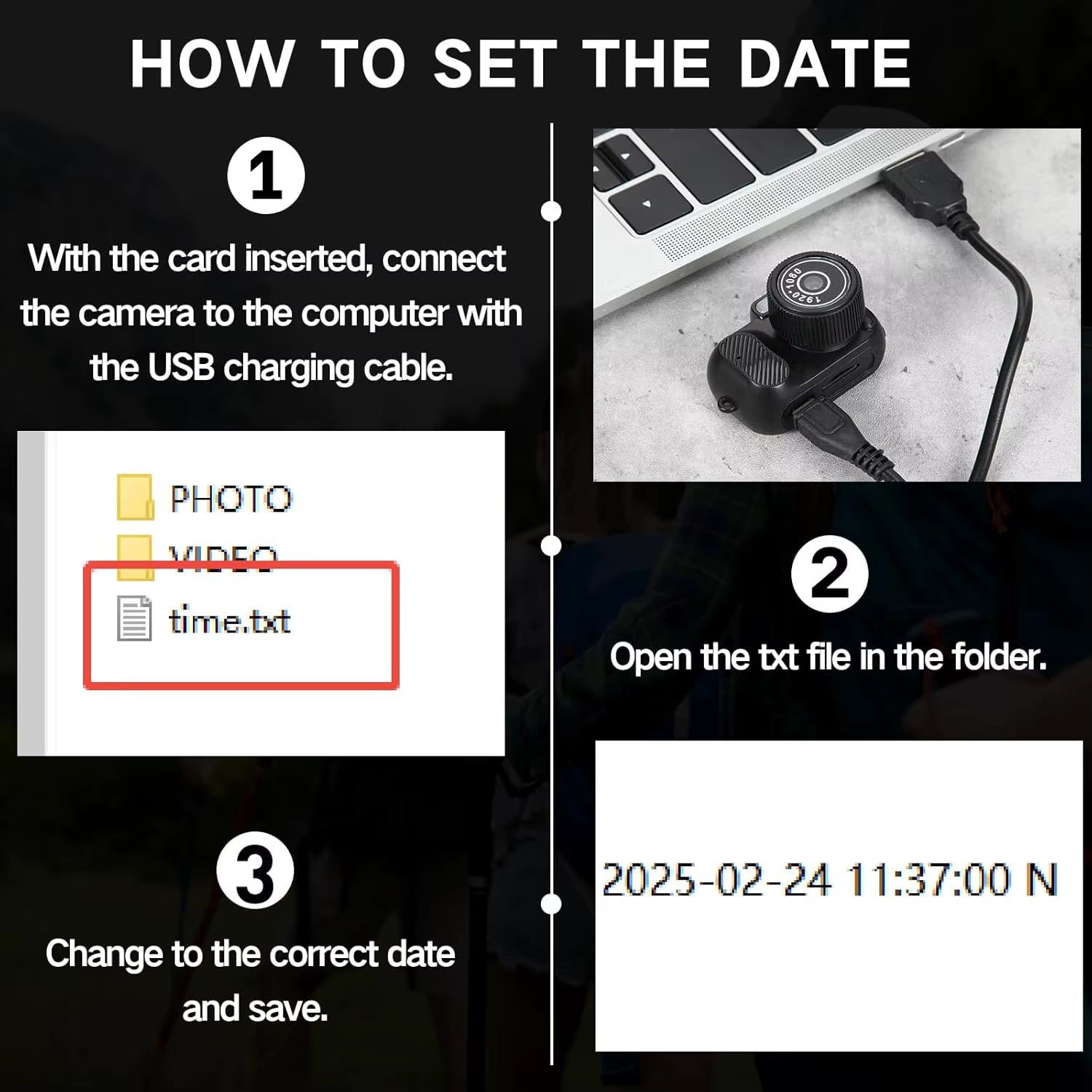 Mini Keychain Digital Camera for Kids Y3000 with TF Card Support and Display Microcamcorder