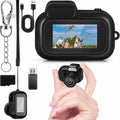 Mini Keychain Digital Camera for Kids Y3000 with TF Card Support and Display Microcamcorder